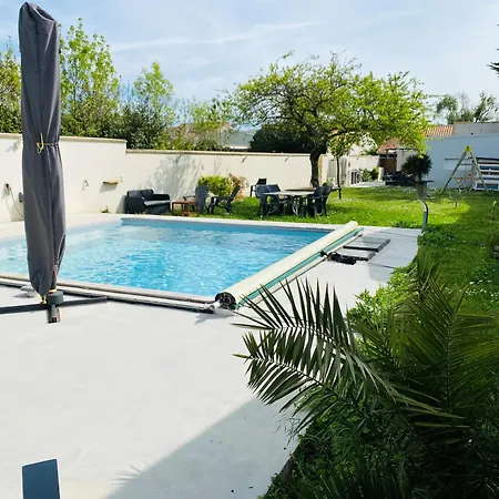 La Courbe - Proche Centre La Rochelle Avec Piscine Chauffee * Ла-Рошель